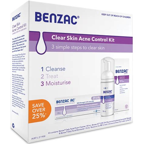 benzac kit at clicks.